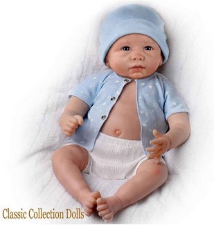 Sweet Liam Baby Boy Doll from Ashton Drake